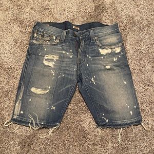 TRUE RELIGION DENIM SHORTS